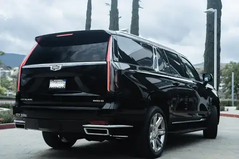 Cadillac SUV for hourly chauffeur service from Lake Elsinore