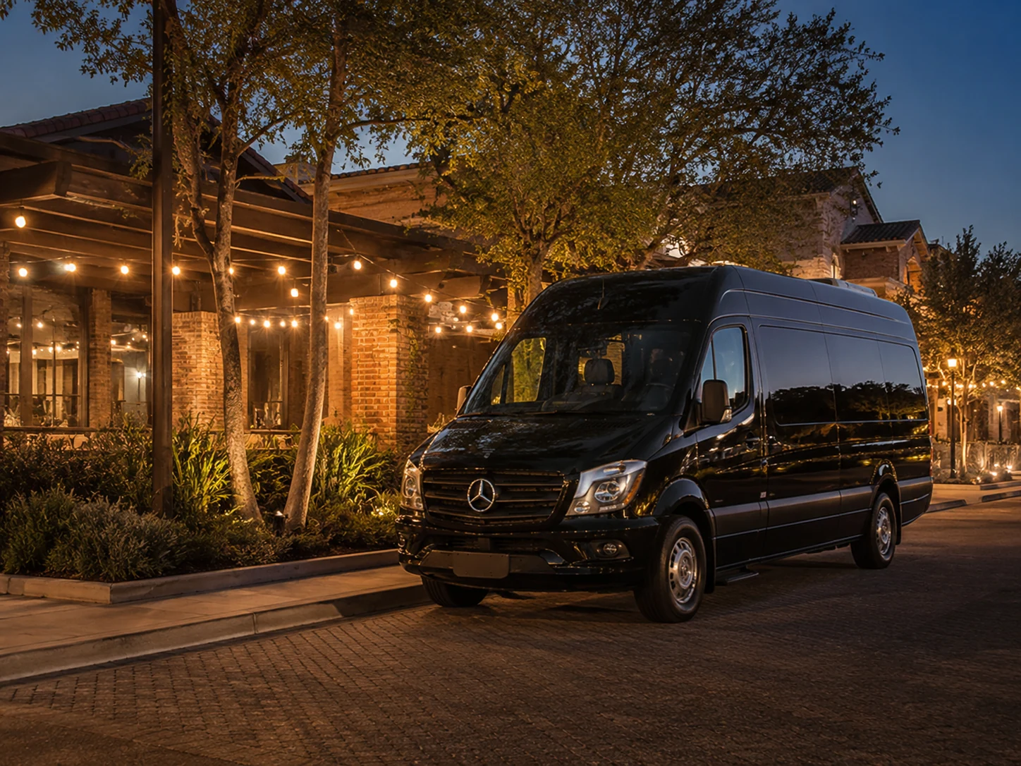 Mercedes Sprinter for group trips and nights out