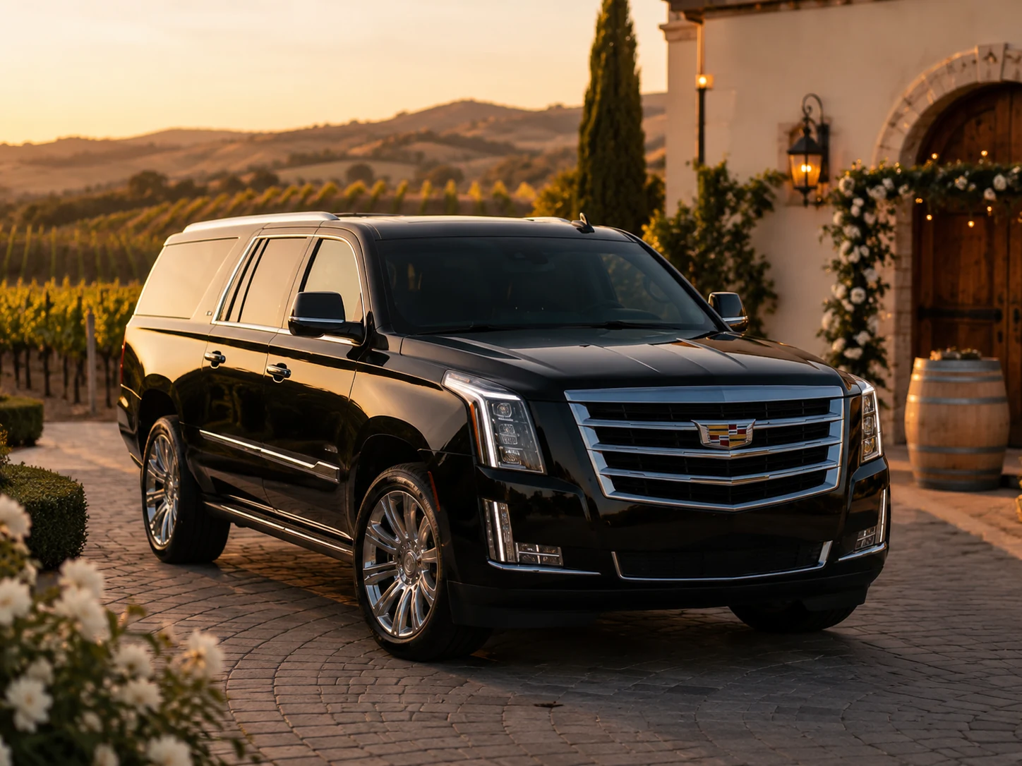 Wedding and special event transportation near Perris